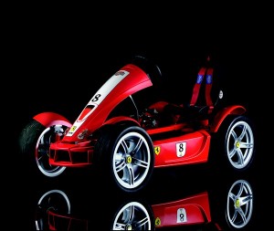 kart à pedales ferrari enfants